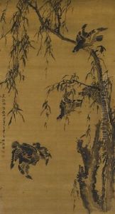 Magpie And Willow by Shen Quan