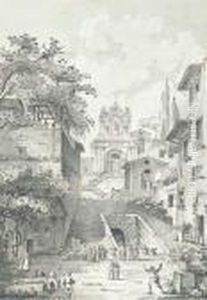 A Capriccio Reminiscent Of The Spanish Steps, Rome