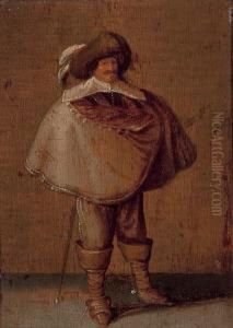 A Cavalier by Pieter Jansz. Quast