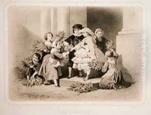 Palm Sunday by Jules Marie Desandre