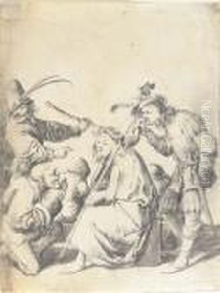 The Mocking Of Christ - view 1