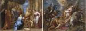 The Judgement Of Solomon; And The Conversion Of Saint Paul