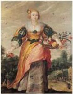 Flore Ou L'allegorie Du Printemps
