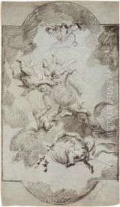 Ceiling Design With Putti