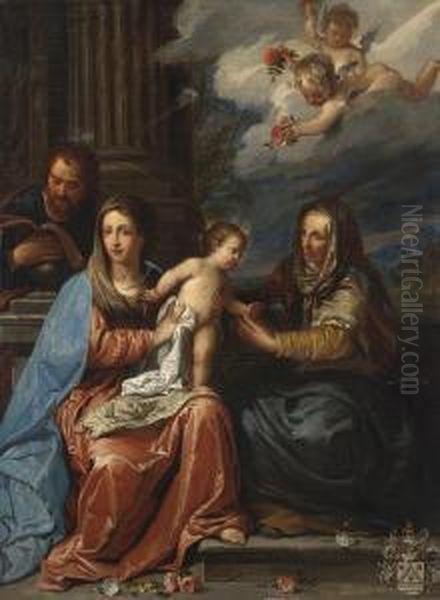 The Holy Family With Saint Anne - view 1