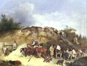 Digging for Fullers Earth on Hampstead Heath
