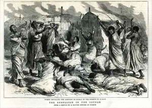 Women bewailing the garrison of Sinkat in the streets of Suakim The Rebellion in the Soudan from The Graphic Women bewailing the garrison of Sinkat in the streets of Suakim The Rebellion in the Soudan from The Graphic
