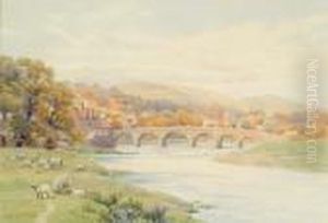 View Over Builth Wells by Alfred Robert Quinton
