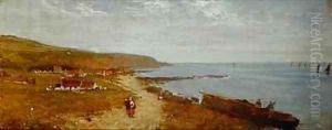 On the Kincardine Coast by William Fettes Douglas