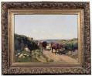 Vaches Sur Le Chemin En Bordure De Mer Vaches Sur Le Chemin En Bordure De Mer