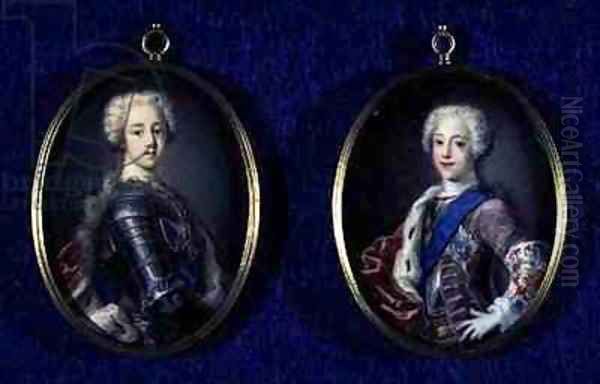 Prince Henry Benedict Stuart 1725-1807 and Prince Charles Edward Stuart 1720-88 - view 1