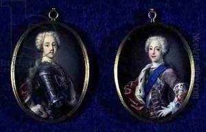 Prince Henry Benedict Stuart 1725-1807 and Prince Charles Edward Stuart 1720-88 by Antonio David