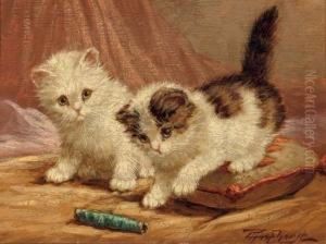 Cute Kittens by Cornelis Raaphorst