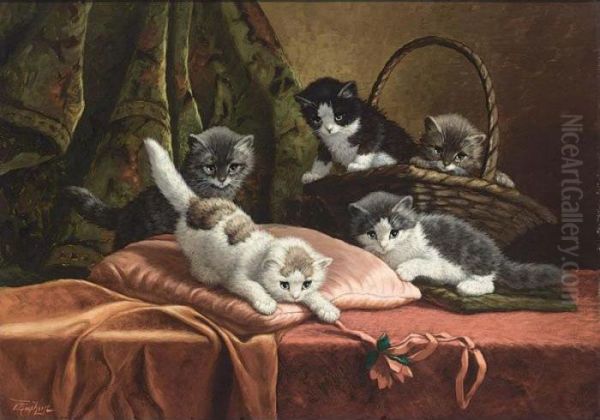 Kittens At Play - view 1