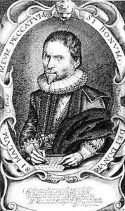 Portrait of George Chapman by Francis Delaram