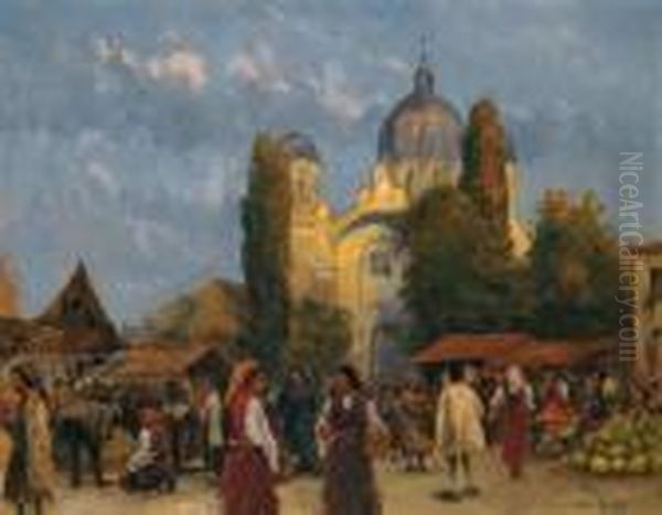 "market In Sofia" - view 1