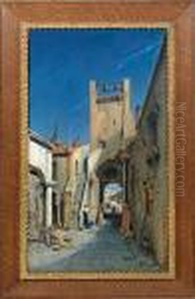 Am Glockenturm In Taormina (sicilien) - view 1