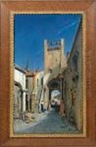 Am Glockenturm In Taormina (sicilien)