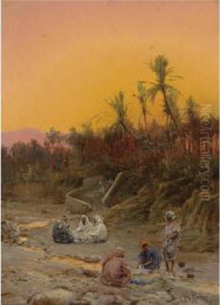 Evening In Biskra - view 1