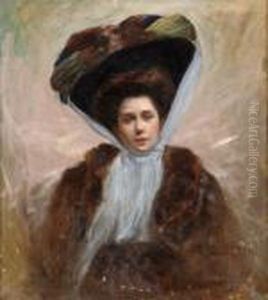 Dame Der Belle Epoque. by Max Friedrich Rabes
