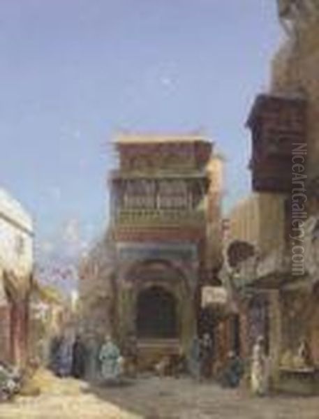 A Market Scene - view 1