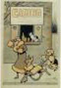 Chiens Et Chats Satisfaits by Benjamin Rabier