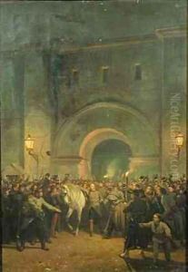 Liberation of Political Prisoners from the Mazas Prison