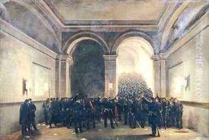 Entry of the 106th Battalion into the Paris Town Hall by Jules & Guiaud, Jacques Didier