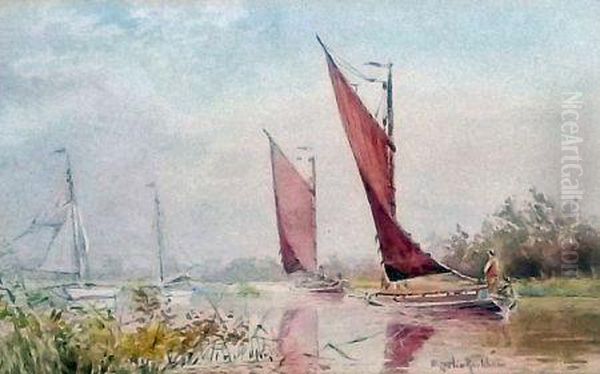 Sailing Boats On The Broads - view 1