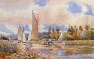 Salhouse Broad by William Leslie Rackham