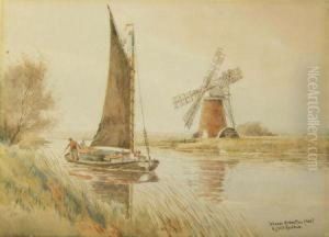 "wherry At How Mill (ant)" by William Leslie Rackham