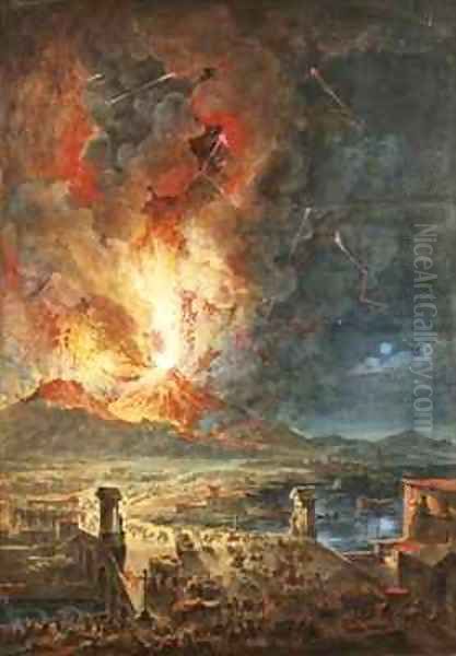 The Great Eruption of Mt Vesuvius - view 1