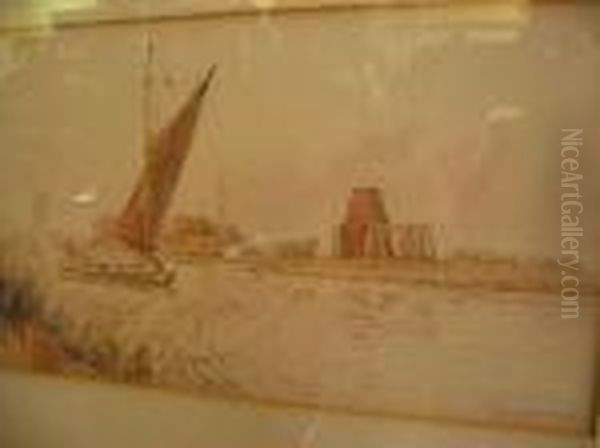 St Benets Abbey Reach - view 1