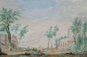 Untitled - Ancient Ruins by Abraham Rademaker