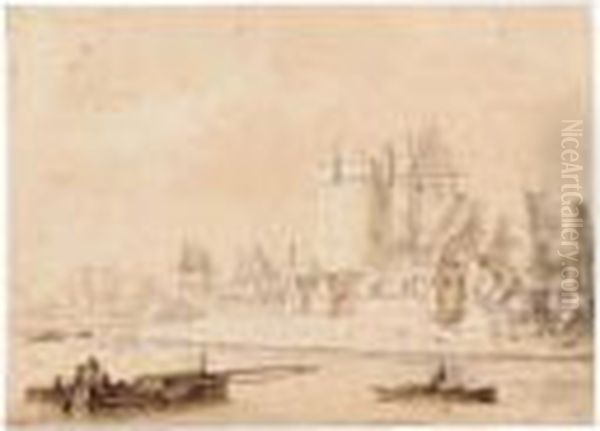 The Castle Of Kuilenberg, On The River Lek - view 1