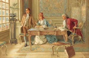 The coming cloud, the French Revolution 1789 by William Anstey Dollond