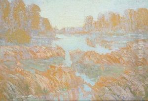 A Landscape With A Water Surface by Vaclav Radimsky