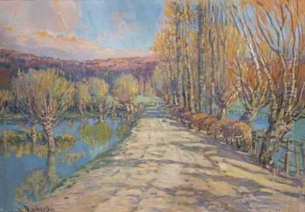 Path Across The Dam - view 1