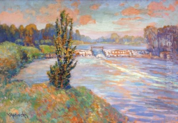 Weir On Labe - view 1