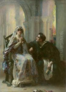 Ellen Terry And Henry Irving In Abelard And Heloise