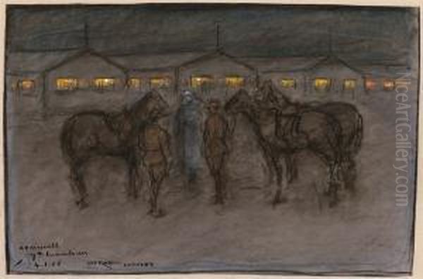 A Farewell, 7th Canadian, Etaples - view 1