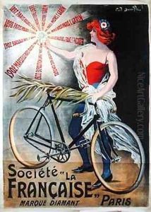 Poster advertising the firm La Francaise by Noel Dorville