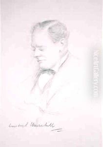 Portrait of Winston Churchill 1874-1965 Portrait of Winston Churchill 1874-1965