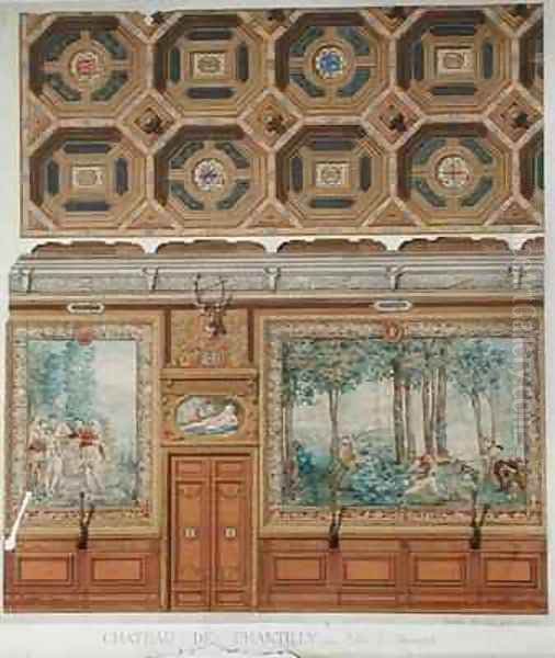 Preparatory study for the decoration of the Galerie des Cerfs in the Chateau de Chantilly - view 1