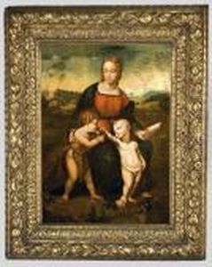 Maria A Gyermek Jezussal Es Keresztelo Szent Janossal Maria A Gyermek Jezussal Es Keresztelo Szent Janossal
