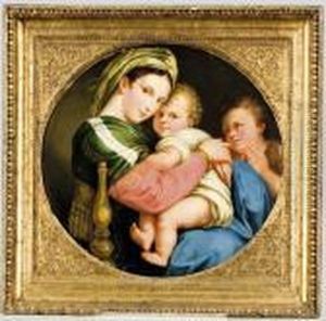 Madonna A Gyermek Jezussal Es Keresztelo Szent Janossal Madonna A Gyermek Jezussal Es Keresztelo Szent Janossal