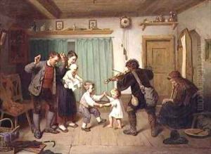 Dancing to the fiddle