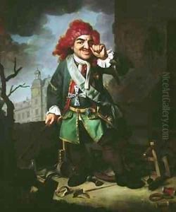 Portrait of Clemens Perkeo Fool at the Court of Heidelberg