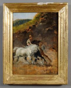 Buttero A Cavallo by Giuseppe Raggio