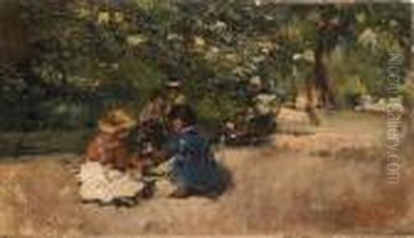 Parigi, Giochi Di Bimbi Al Parc Monceau - view 1